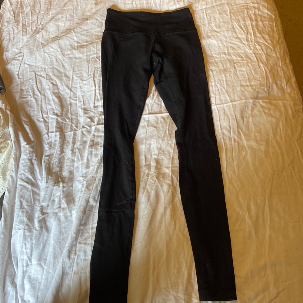 Black Lululemon Leggings size 2